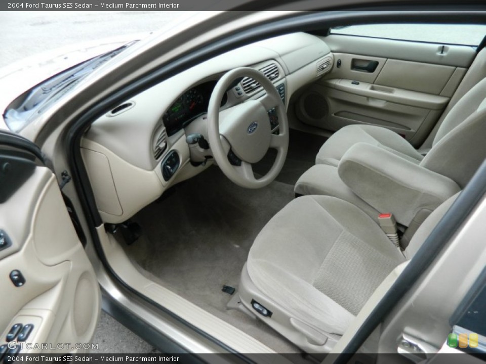 Medium Parchment Interior Prime Interior for the 2004 Ford Taurus SES Sedan #77928219