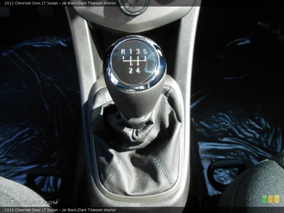 Jet Black/Dark Titanium Interior Transmission for the 2013 Chevrolet Sonic LT Sedan #77928222