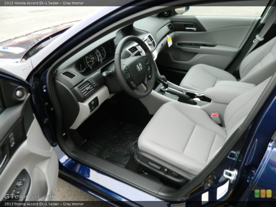 Gray 2013 Honda Accord Interiors