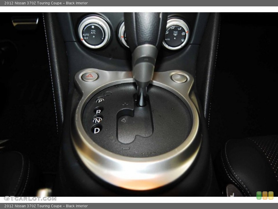 Black Interior Transmission for the 2012 Nissan 370Z Touring Coupe #77931475
