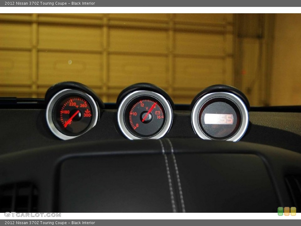 Black Interior Gauges for the 2012 Nissan 370Z Touring Coupe #77931523