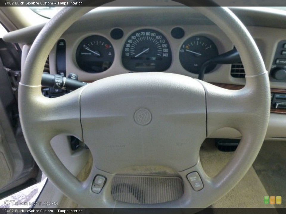 Taupe Interior Steering Wheel for the 2002 Buick LeSabre Custom #77933390