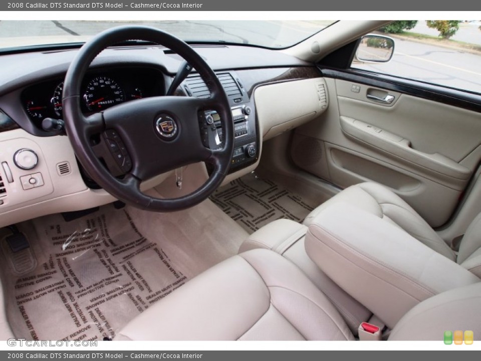 Cashmere/Cocoa Interior Prime Interior for the 2008 Cadillac DTS  #77933602