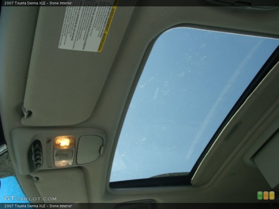 Stone Interior Sunroof for the 2007 Toyota Sienna XLE #77934864