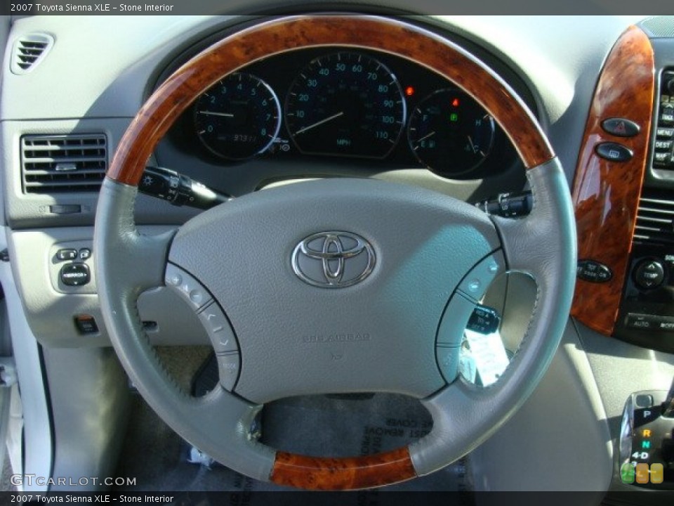 Stone Interior Steering Wheel for the 2007 Toyota Sienna XLE #77934907