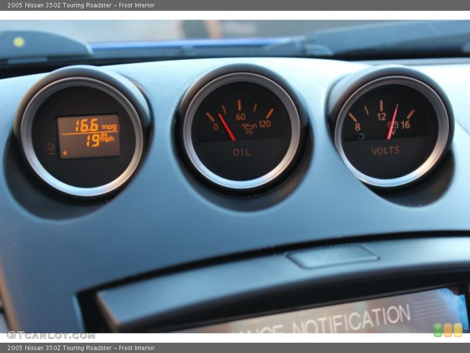 Frost Interior Gauges for the 2005 Nissan 350Z Touring Roadster #77936789