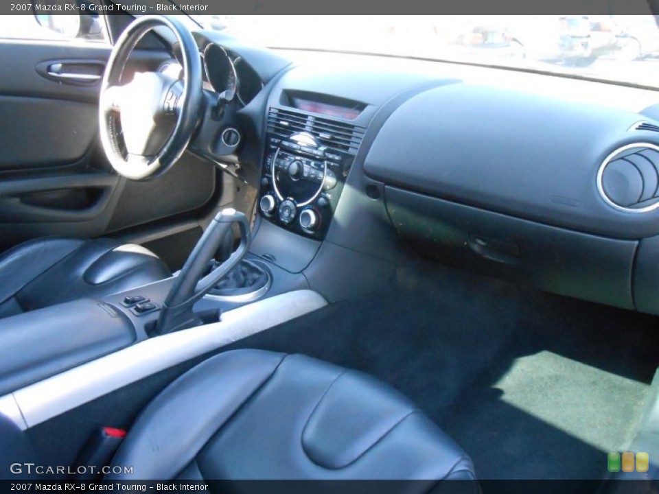 Black Interior Dashboard for the 2007 Mazda RX-8 Grand Touring #77937037