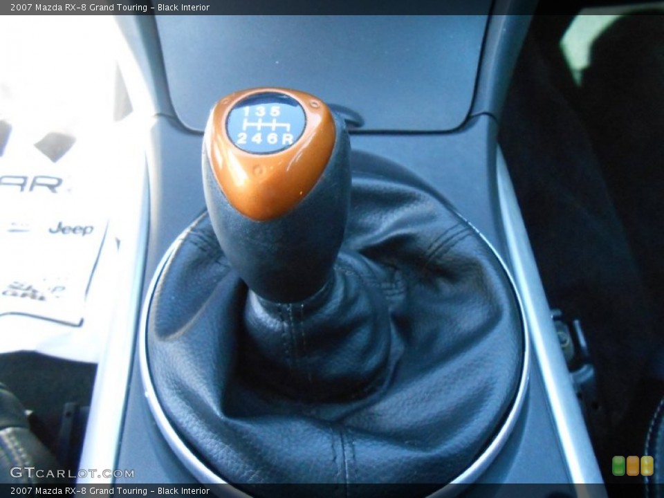 Black Interior Transmission for the 2007 Mazda RX-8 Grand Touring #77937292
