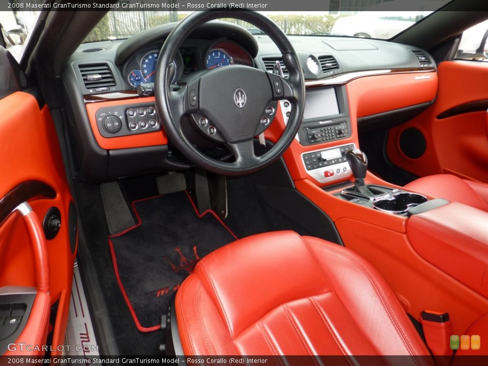 Rosso Corallo (Red) Interior Photo for the 2008 Maserati GranTurismo  #77938320
