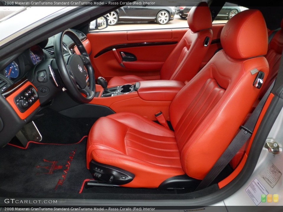 Rosso Corallo (Red) Interior Photo for the 2008 Maserati GranTurismo  #77938361