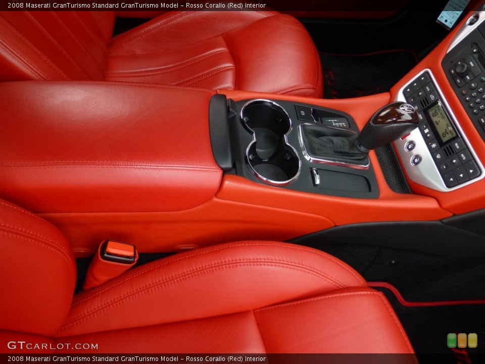 Rosso Corallo (Red) Interior Transmission for the 2008 Maserati GranTurismo  #77938512