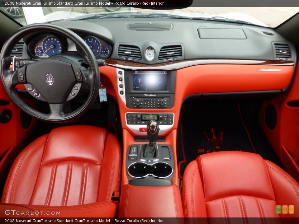 Rosso Corallo (Red) Interior Dashboard for the 2008 Maserati GranTurismo  #77938563