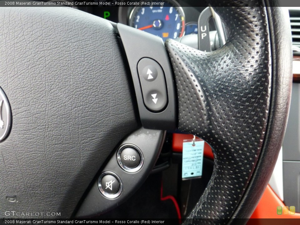 Rosso Corallo (Red) Interior Controls for the 2008 Maserati GranTurismo  #77938713