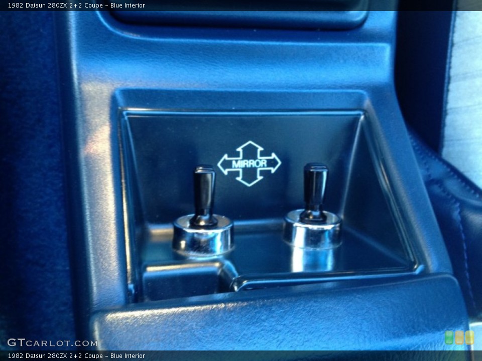 Blue Interior Controls for the 1982 Datsun 280ZX 2+2 Coupe #77939406