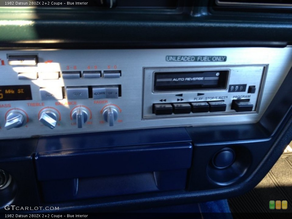 Blue Interior Audio System for the 1982 Datsun 280ZX 2+2 Coupe #77939523