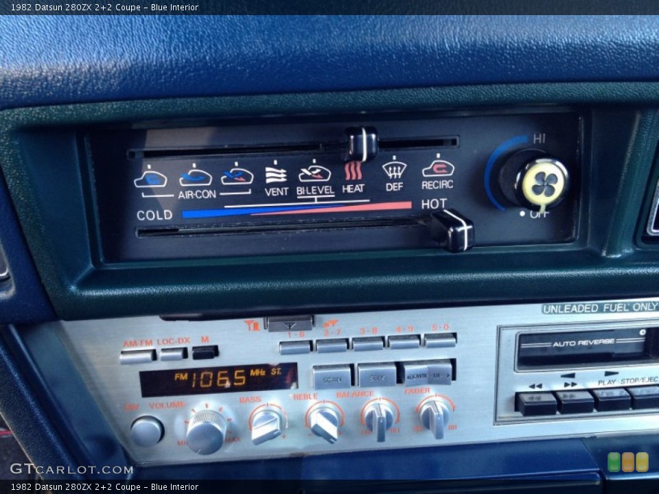 Blue Interior Controls for the 1982 Datsun 280ZX 2+2 Coupe #77939550