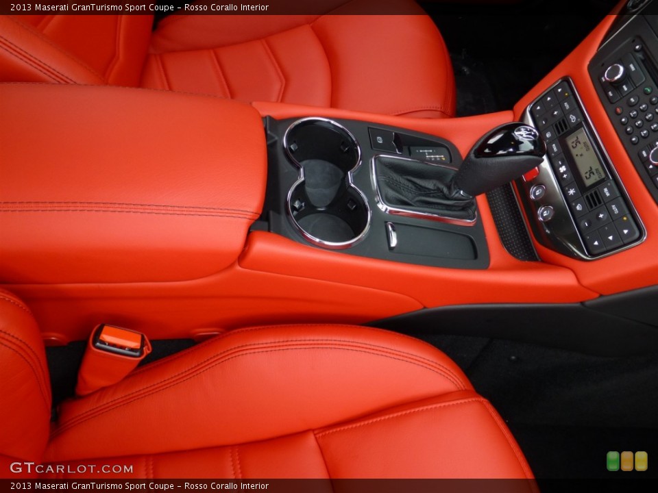Rosso Corallo Interior Transmission for the 2013 Maserati GranTurismo Sport Coupe #77939910