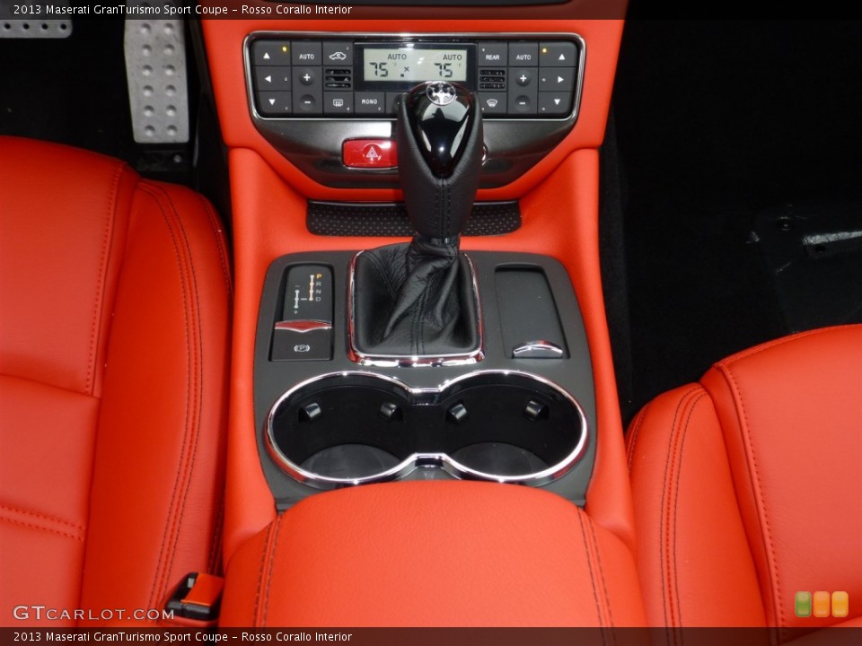 Rosso Corallo Interior Transmission for the 2013 Maserati GranTurismo Sport Coupe #77940207