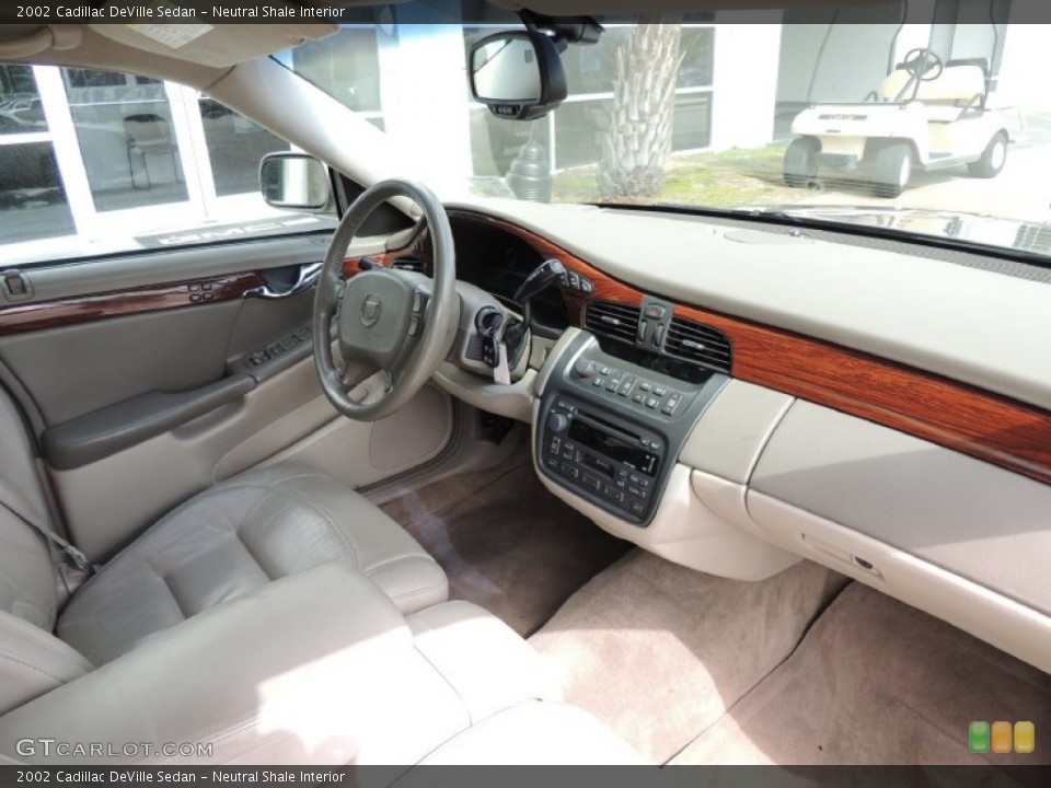 Neutral Shale Interior Dashboard for the 2002 Cadillac DeVille Sedan #77940875