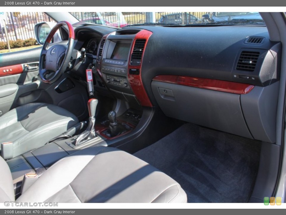 Dark Gray Interior Dashboard for the 2008 Lexus GX 470 #77941332