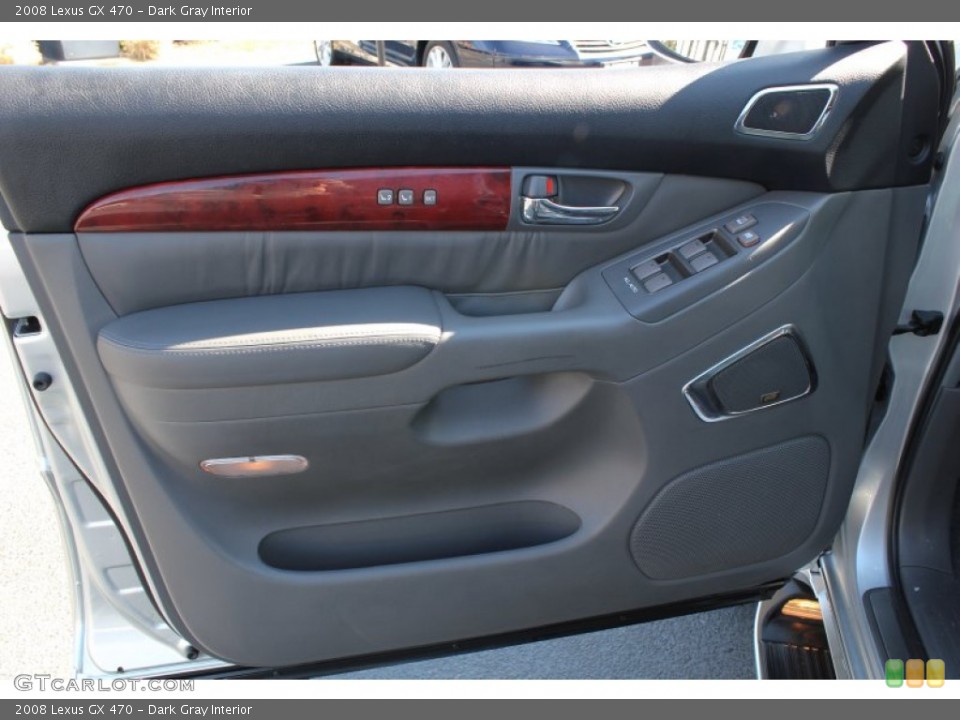 Dark Gray Interior Door Panel for the 2008 Lexus GX 470 #77941382