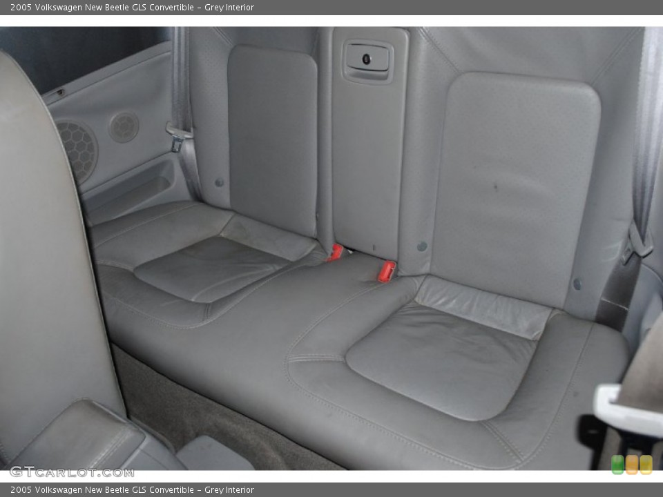 Grey Interior Rear Seat for the 2005 Volkswagen New Beetle GLS Convertible #77943186