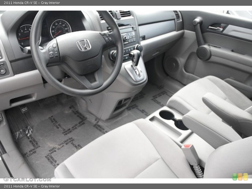Gray Interior Prime Interior for the 2011 Honda CR-V SE #77943487