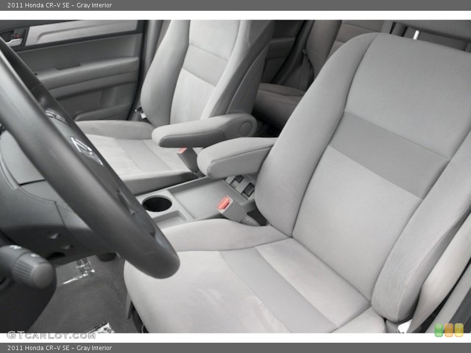 Gray Interior Front Seat for the 2011 Honda CR-V SE #77943511