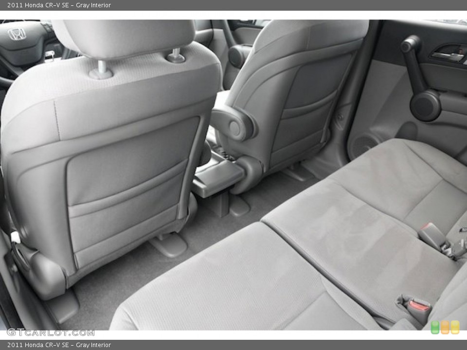 Gray Interior Rear Seat for the 2011 Honda CR-V SE #77943531