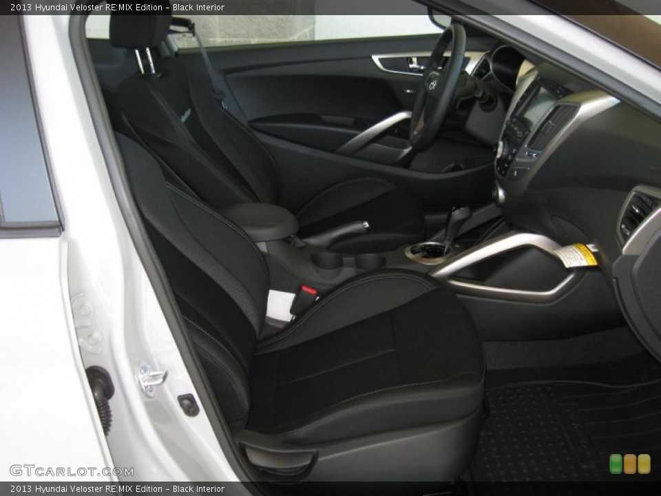 Black Interior Front Seat for the 2013 Hyundai Veloster RE:MIX Edition #77943633