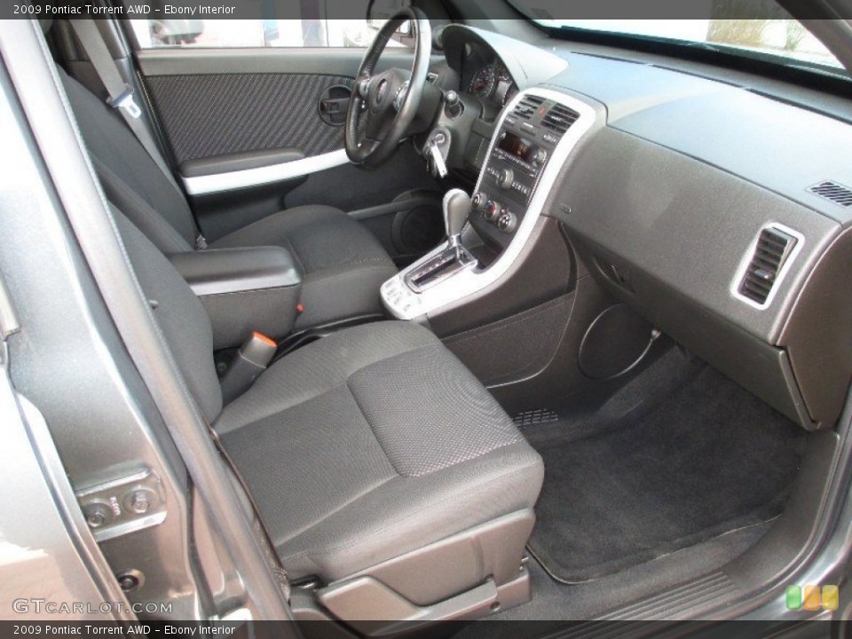 Ebony Interior Photo for the 2009 Pontiac Torrent AWD #77943690