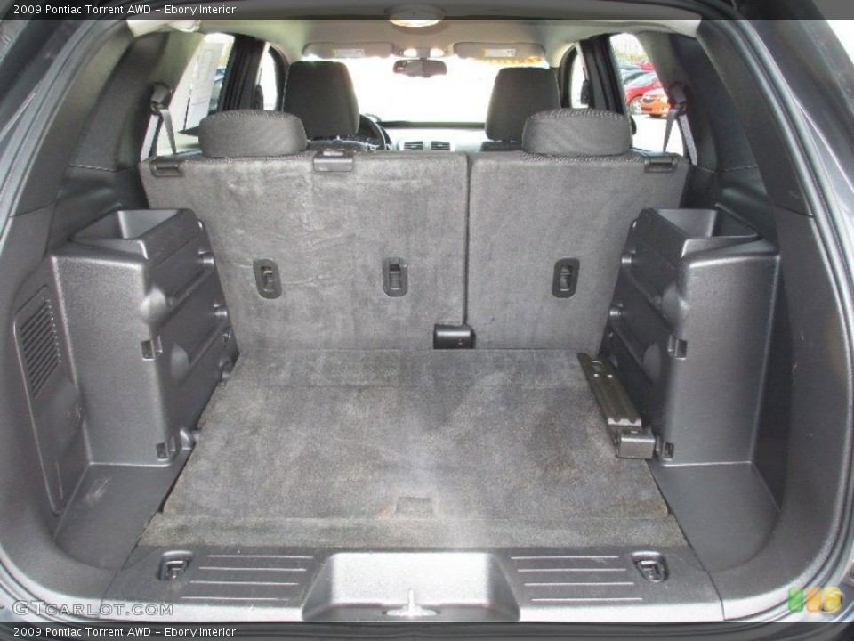Ebony Interior Trunk for the 2009 Pontiac Torrent AWD #77944013