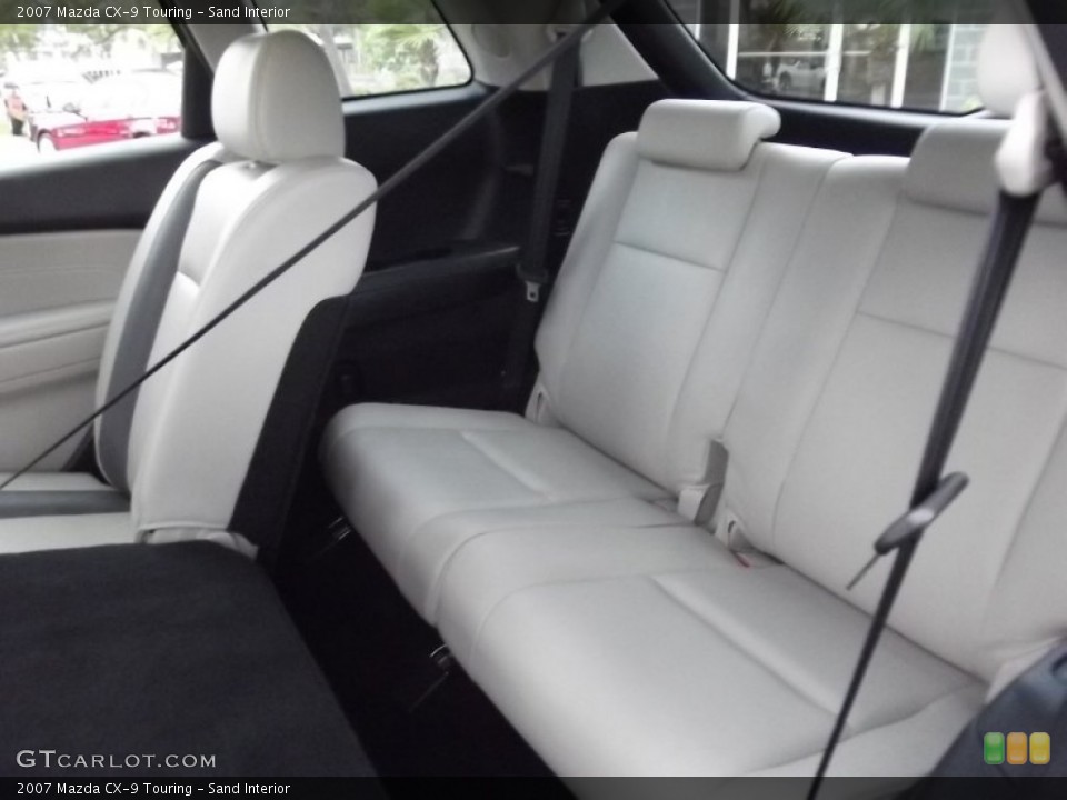 Sand Interior Rear Seat for the 2007 Mazda CX-9 Touring #77944462