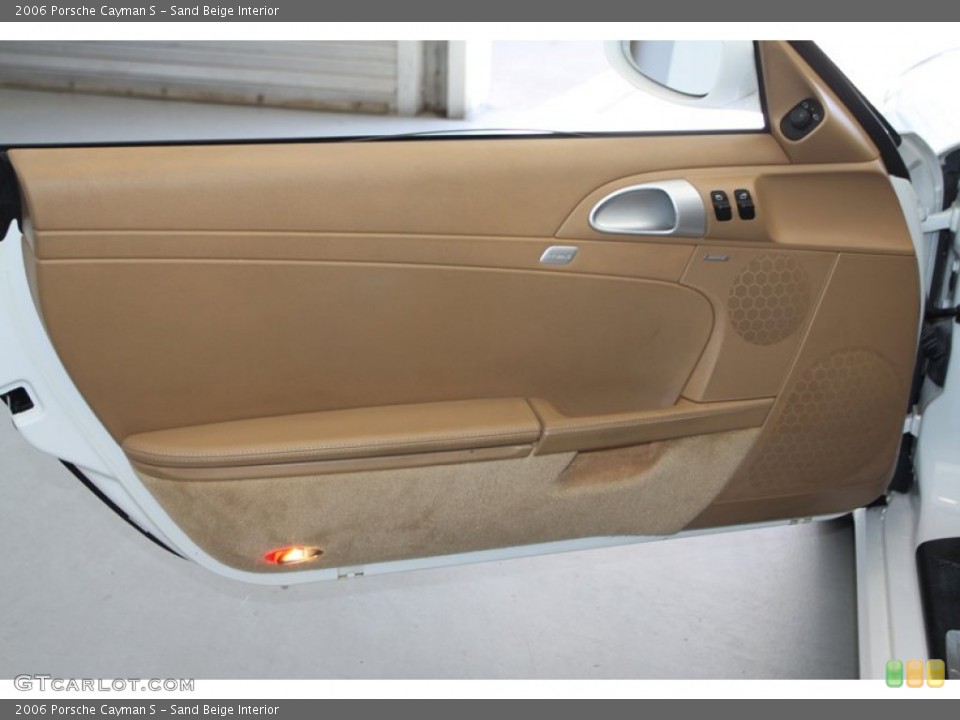 Sand Beige Interior Door Panel for the 2006 Porsche Cayman S #77944828