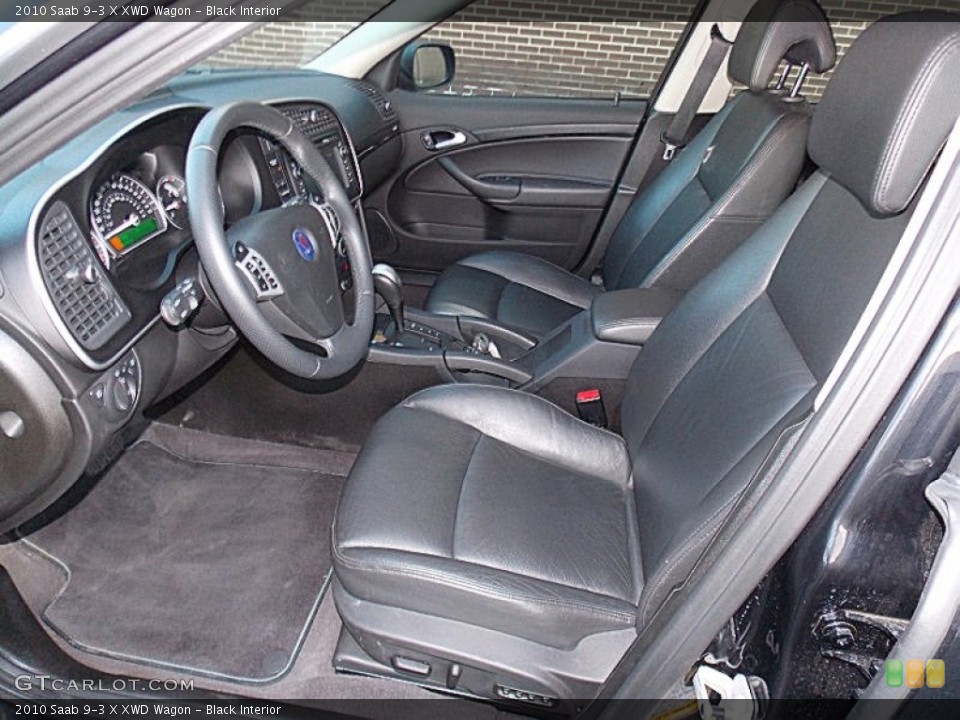 Black Interior Photo for the 2010 Saab 9-3 X XWD Wagon #77944922