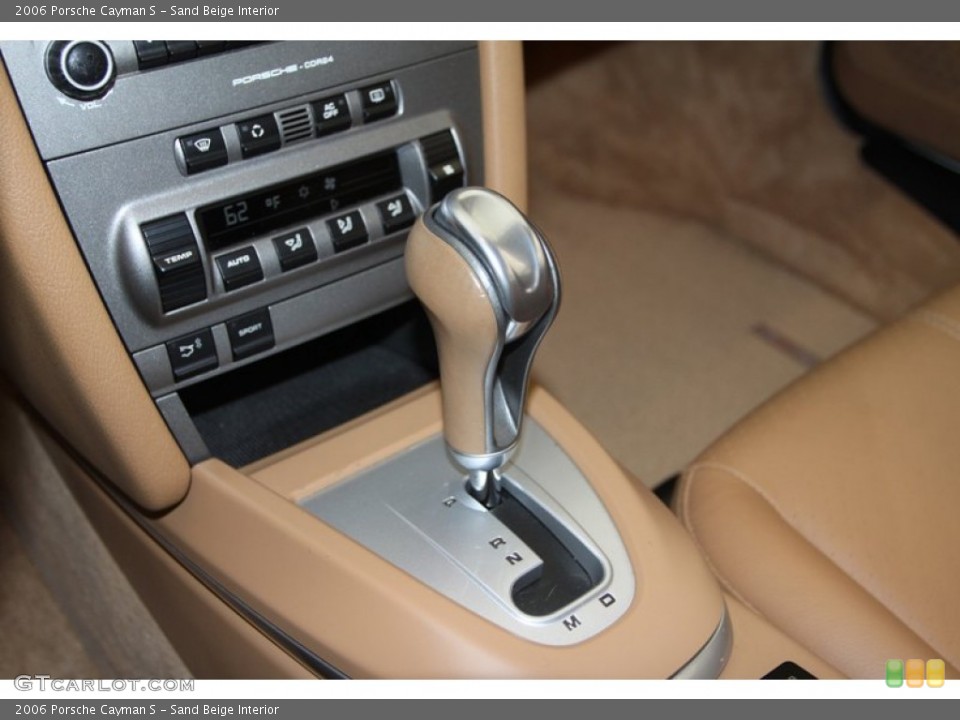 Sand Beige Interior Transmission for the 2006 Porsche Cayman S #77944948