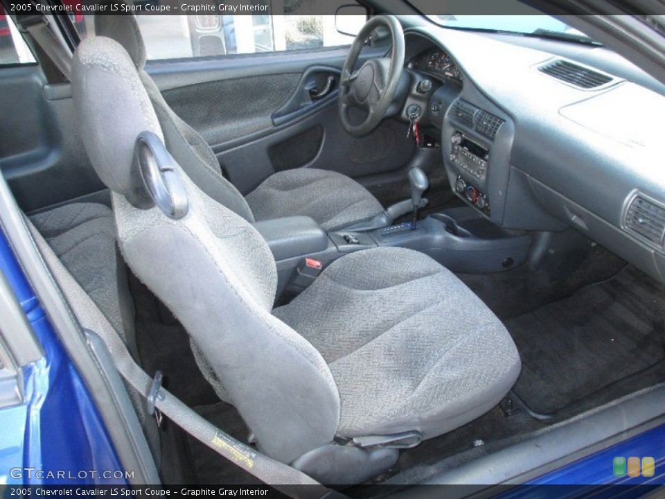 Graphite Gray Interior Photo for the 2005 Chevrolet Cavalier LS Sport Coupe #77944961