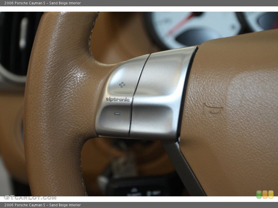 Sand Beige Interior Transmission for the 2006 Porsche Cayman S #77945057