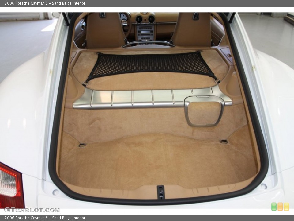 Sand Beige Interior Trunk for the 2006 Porsche Cayman S #77945096