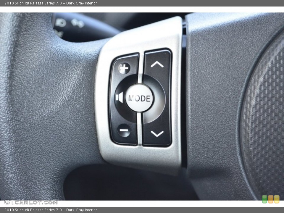 Dark Gray Interior Controls for the 2010 Scion xB Release Series 7.0 #77945098