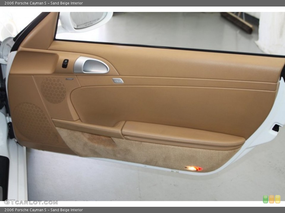 Sand Beige Interior Door Panel for the 2006 Porsche Cayman S #77945154