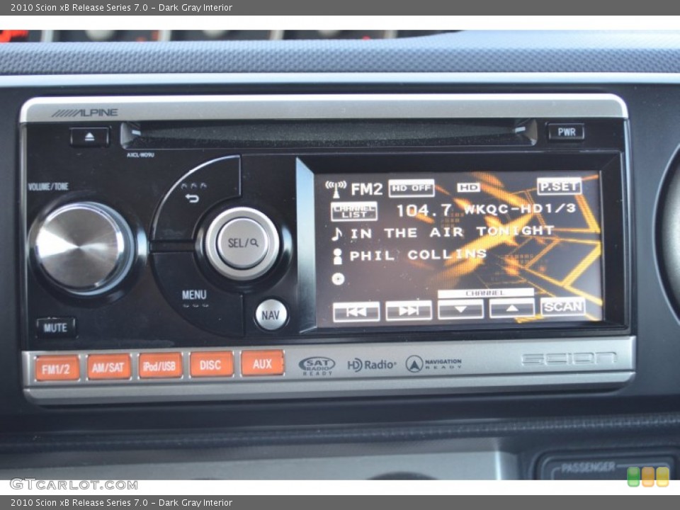 Dark Gray Interior Audio System for the 2010 Scion xB Release Series 7.0 #77945163