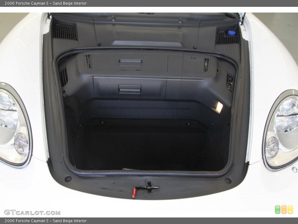 Sand Beige Interior Trunk for the 2006 Porsche Cayman S #77945250