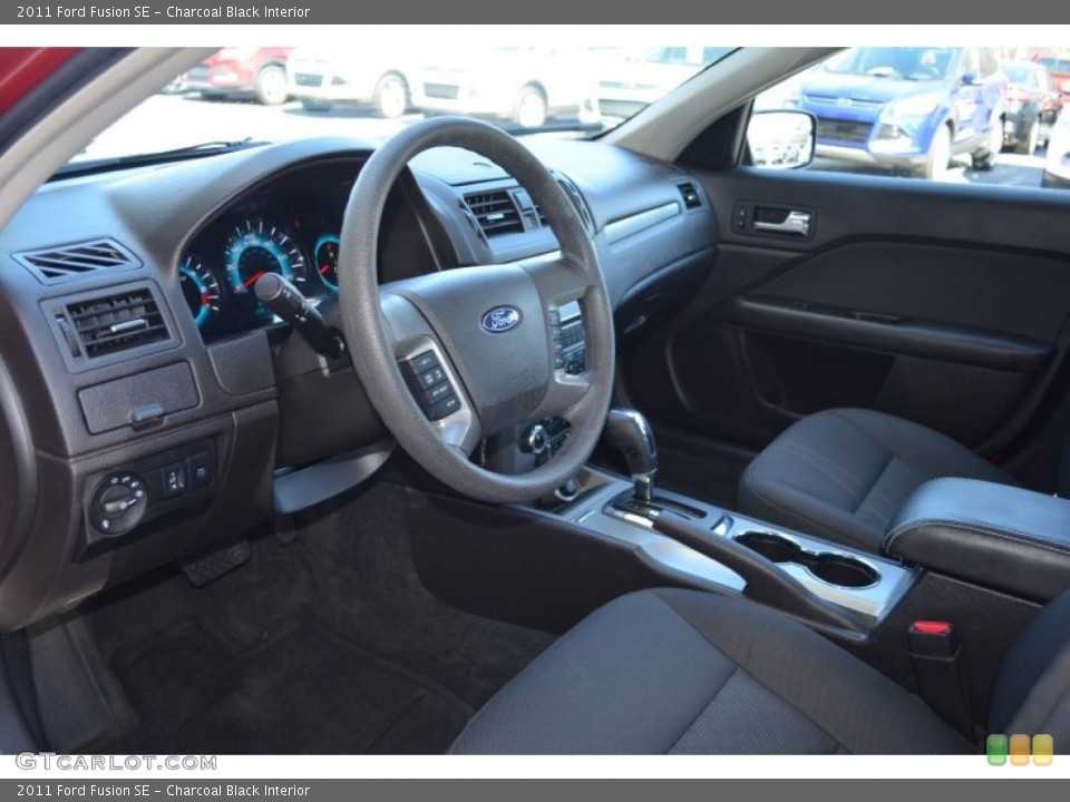 Charcoal Black Interior Prime Interior for the 2011 Ford Fusion SE #77945490