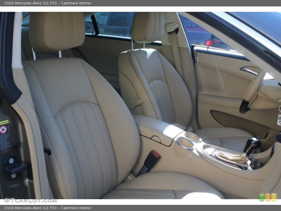 Cashmere Interior Front Seat for the 2009 Mercedes-Benz CLS 550 #77945934