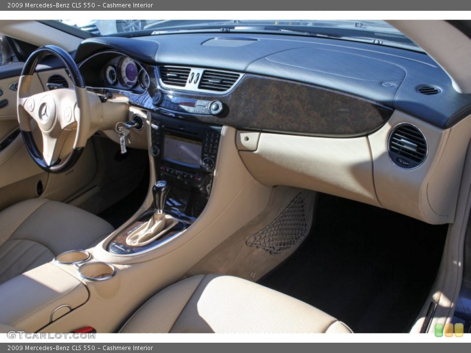 Cashmere Interior Dashboard for the 2009 Mercedes-Benz CLS 550 #77945954
