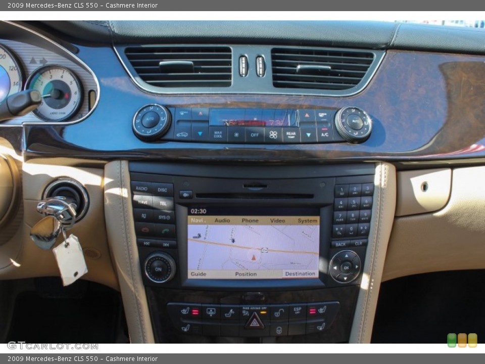 Cashmere Interior Controls for the 2009 Mercedes-Benz CLS 550 #77946159