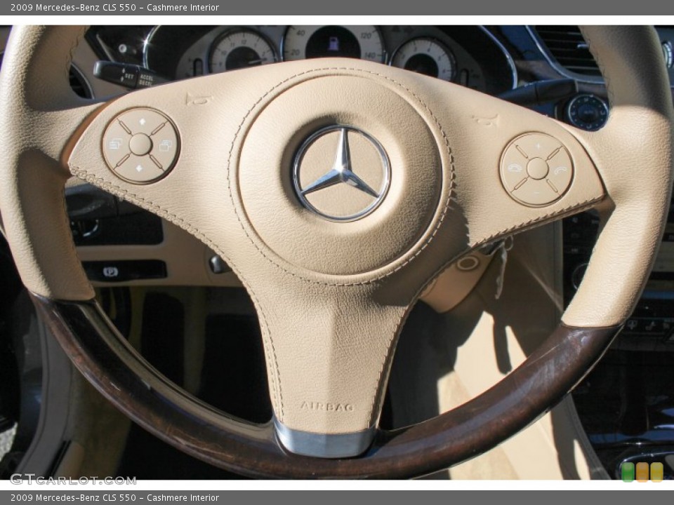 Cashmere Interior Controls for the 2009 Mercedes-Benz CLS 550 #77946261