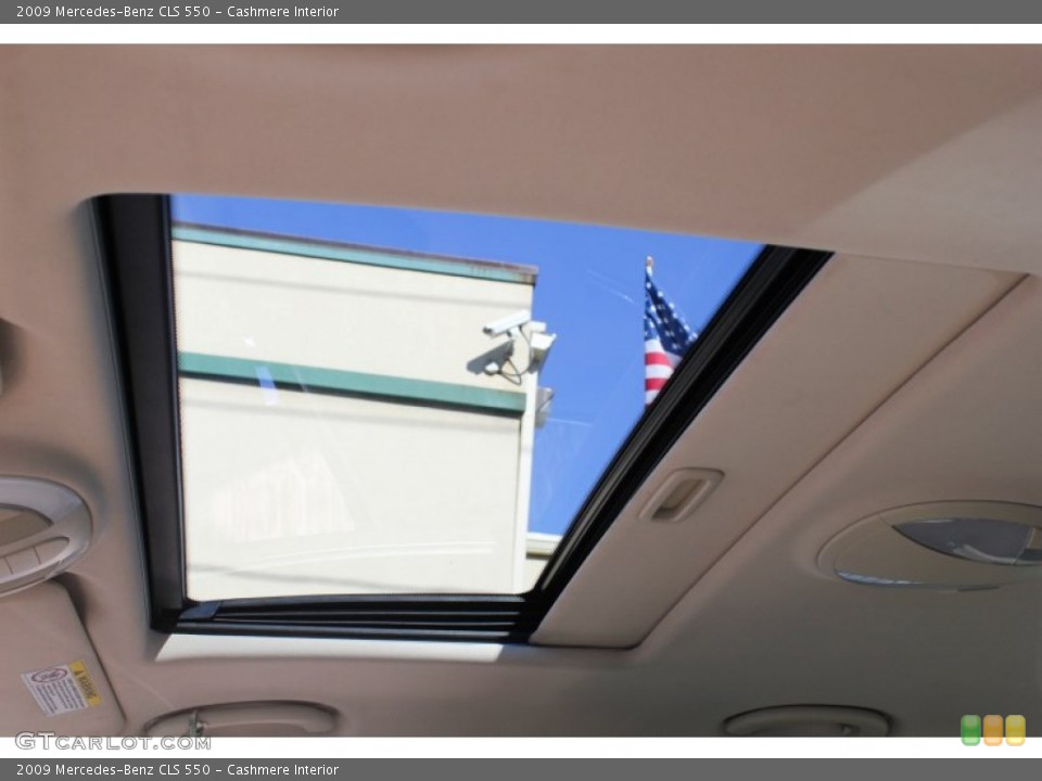 Cashmere Interior Sunroof for the 2009 Mercedes-Benz CLS 550 #77946279