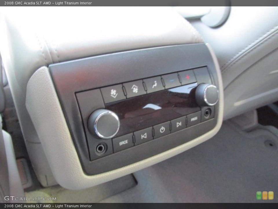 Light Titanium Interior Controls for the 2008 GMC Acadia SLT AWD #77946972